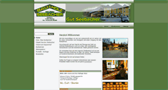 Desktop Screenshot of gut-seebacher.at